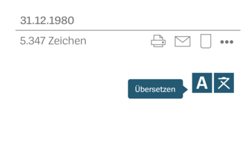 Integrierte Übersetzungs-Funktion